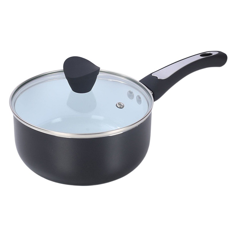 Conjunto de utensilios de cocina sartén antiadherente hogar cocina universal olla de cocina conjunto de seis piezas conjunto de regalo olla al por mayor