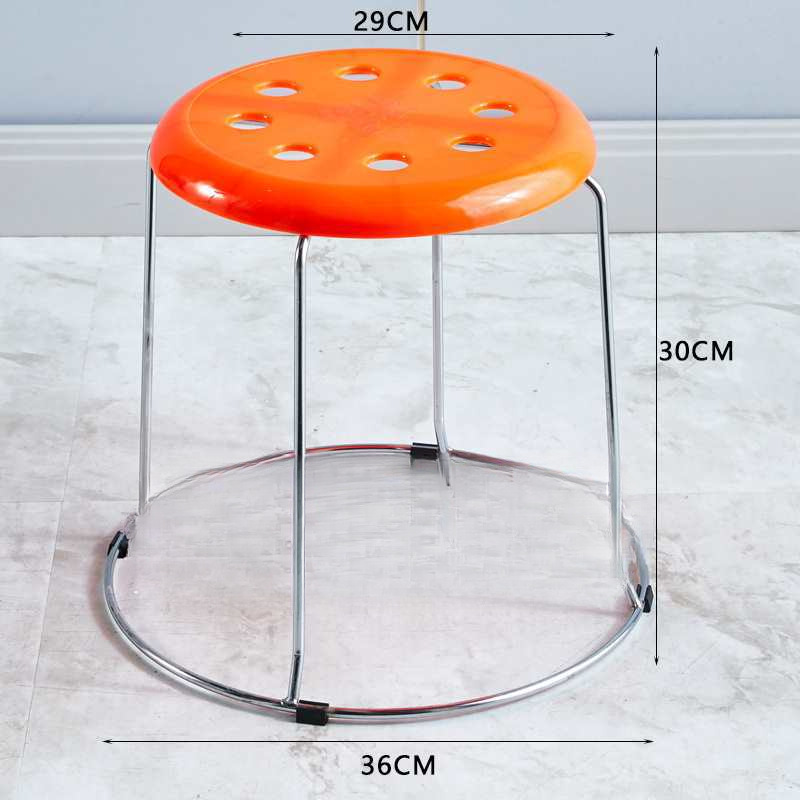 4개 팩【 30cm 높이】일반 주황색 8개 구멍
