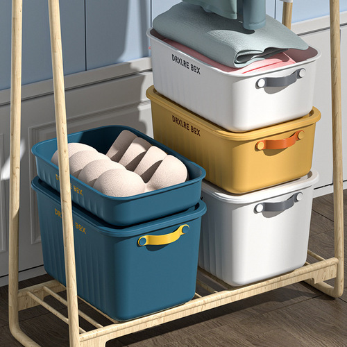 Desktop storage box snacks with lid basket cosmetics storage box underwear organizing box wholesale storage box cabinet