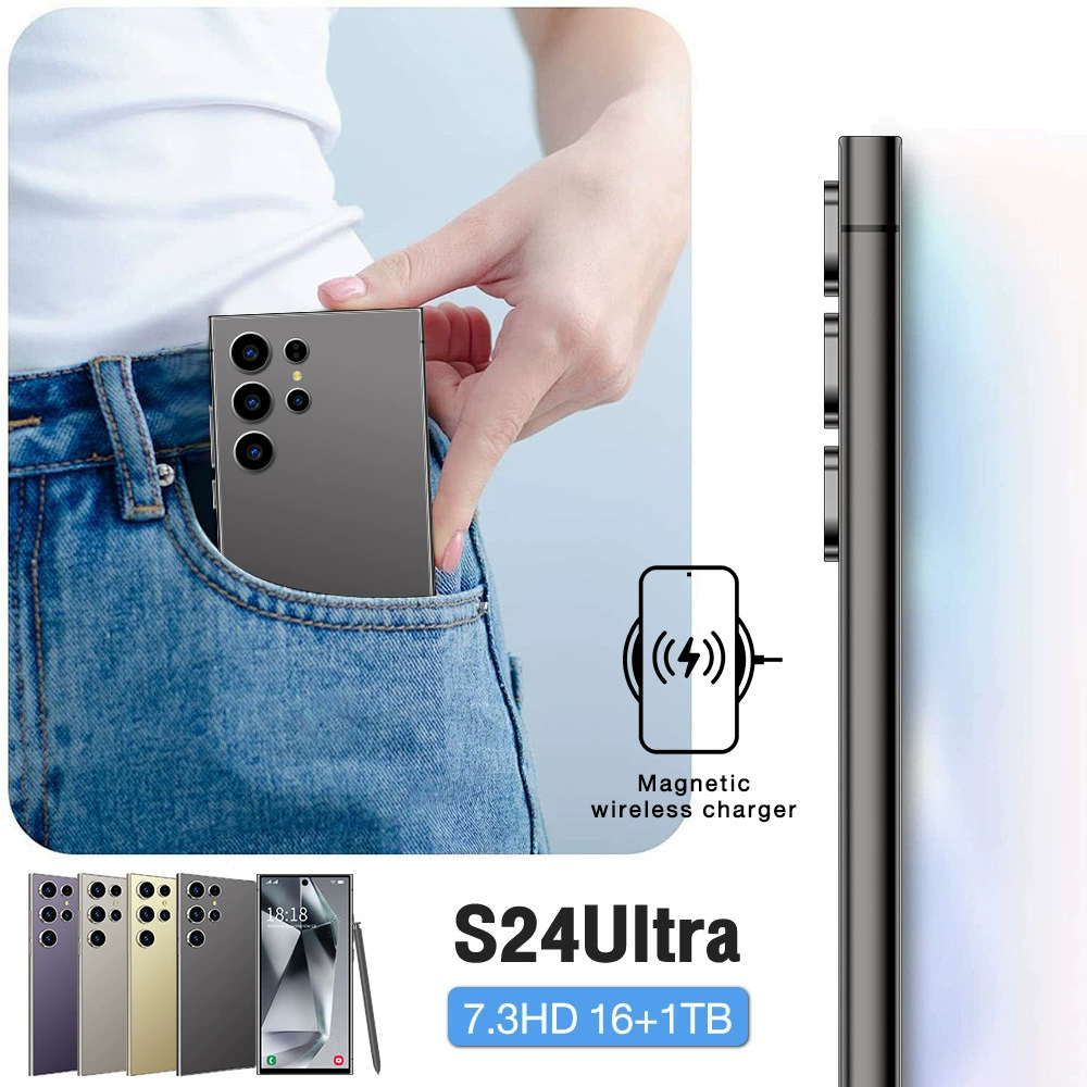 Смартфон Ozon S24 Ultra 16+1T, 5G, большой экран 7,3", встроенный стилус