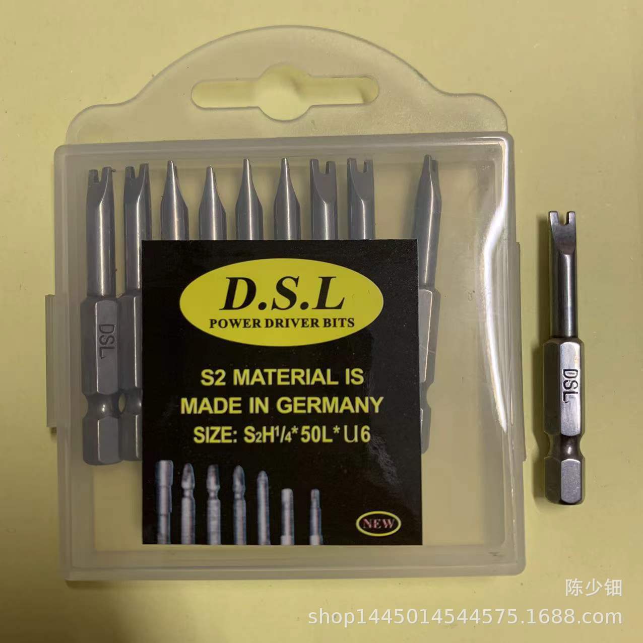 Fuente fabricante DSL Alemania S2 acero de una sola cabeza de forma especial endurecido lote cabeza triángulo cuadrado en forma de U en forma de Y