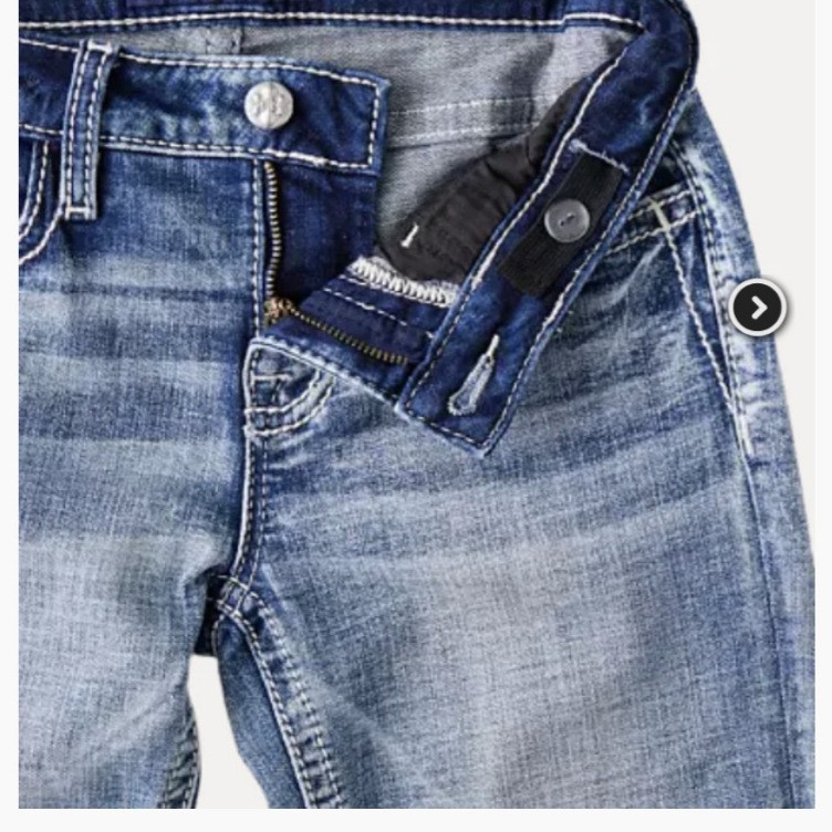 Women's Stretch Jeans Distressed Embroidered Flowers Slim Fit Casual Cotton Polyester Spring/Autumn Summer Wear_ecoleips.com