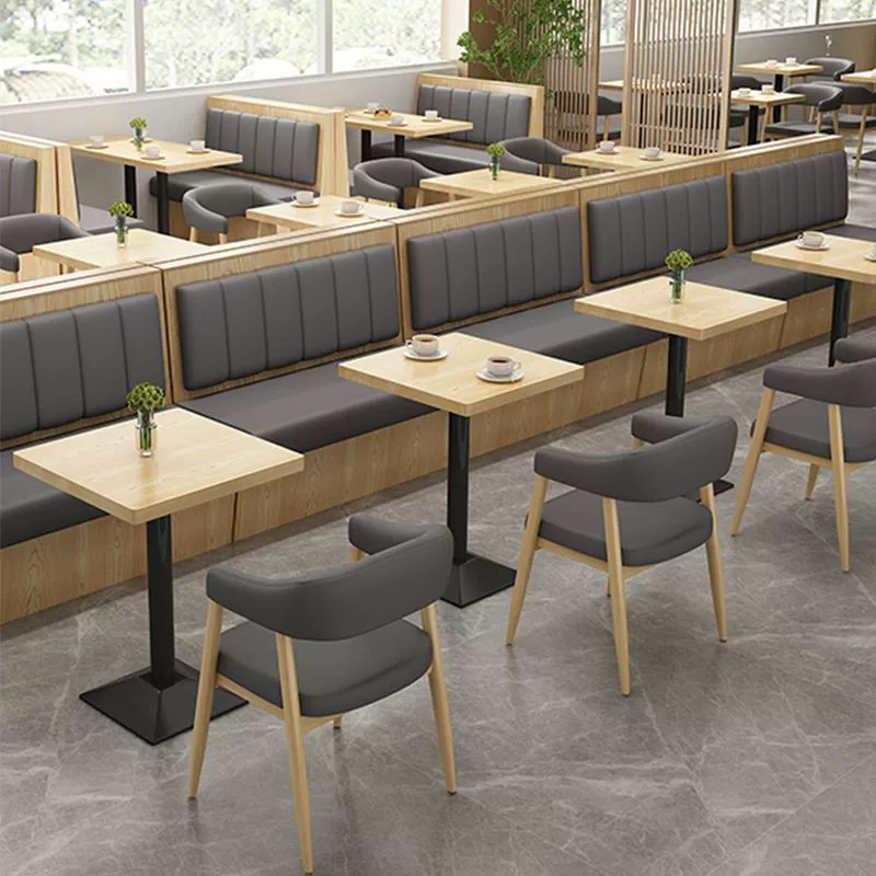 Fanlei Западный ресторан, настенный диван, коммерческий магазин барбекю, простой стол и стул, комбинированный стол для переговоров, магазин кофе, молока, чая
