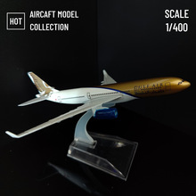 Scale 1:400 Metal Aviation Replica Gulf Air Aircraft Model跨