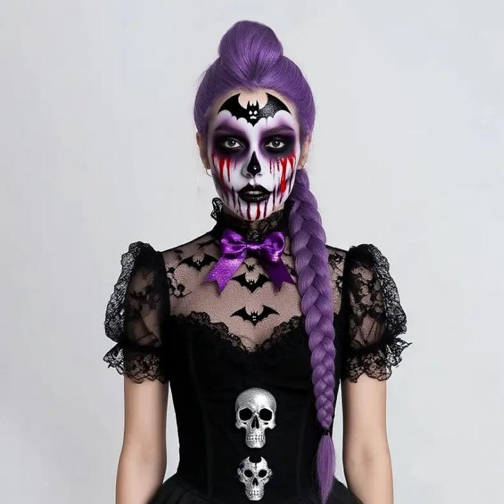 [Aliexpress] Rumi Skpop Caza Brujas cos peluca Mira Zoey cosplay flores de cáñamo