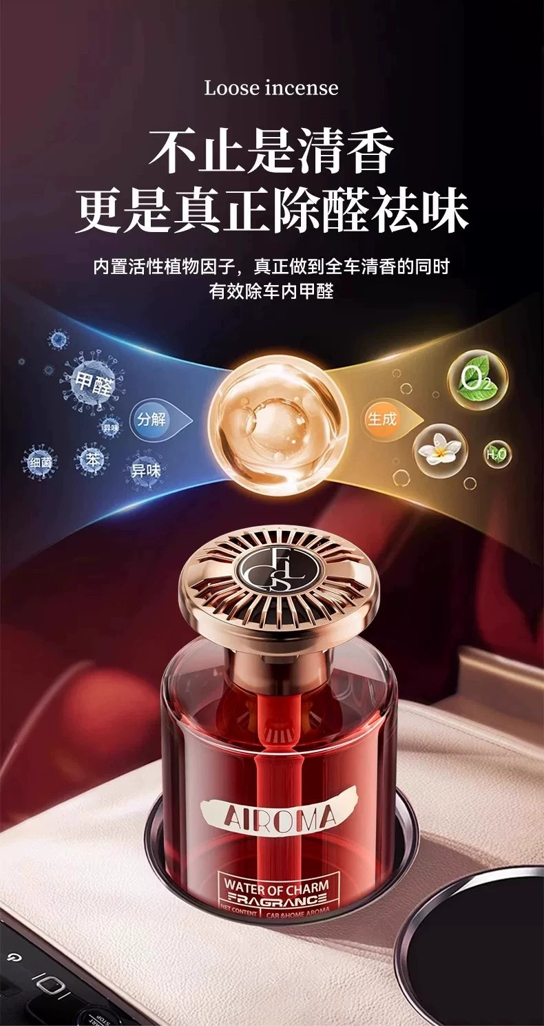 2026 New High-End Hilton Car Fragrance, Extra Concentrated Perfume for Women in the Car, Long-Lasting Genuine Fragrance