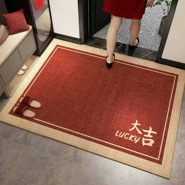 Imitation Sisal Daji-Red-Horizontal Version