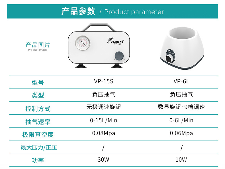 无油隔膜真空泵,真空抽滤装置