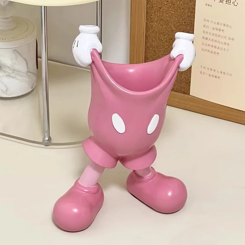 temu 人気のパンツペンホルダー寝室のドレッシングテーブルブラシ眉毛ペンシル収納化粧ブラシデスクトップパンツペンホルダー|undefined