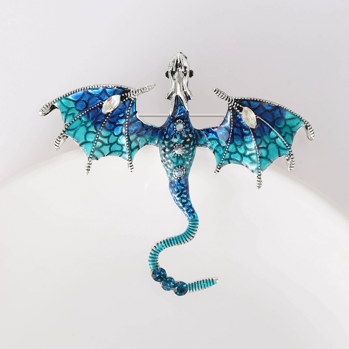 21g Weight Artificial Rhinestones Inlay Material Brooches Classification Banquet, Party, Street Occasion Alloy Material Animal Pattern Women's Gender Enamel Design Casual Style Casual Pin Animal Alloy Enamel Artificial Rhinestones Women's Brooches 7