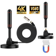 跨境ebay热销数字电视天线hdtv antenna吸盘室内全向电视信号接收