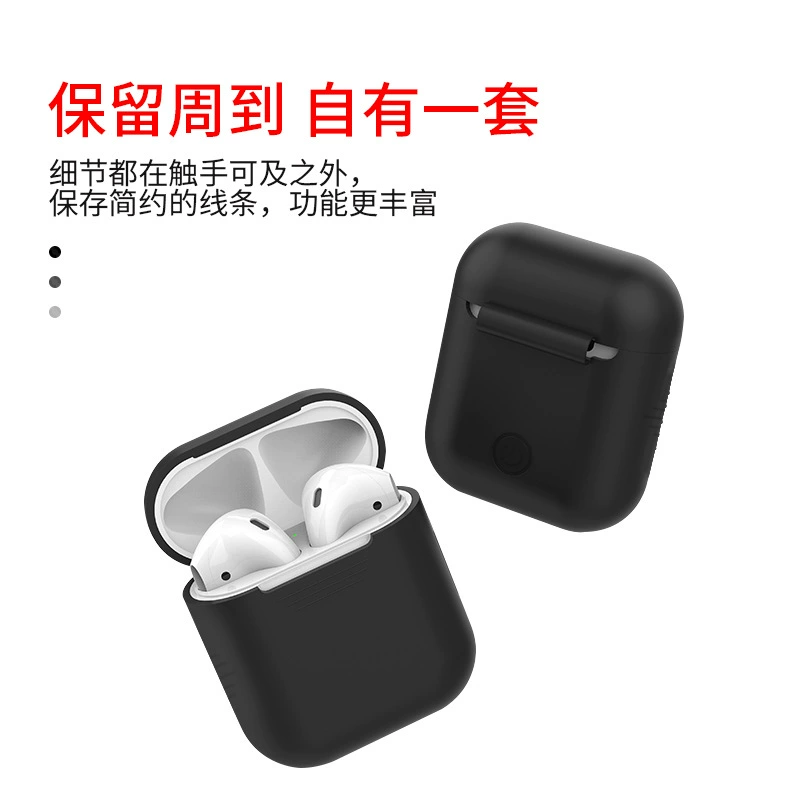 Apple, совместимые беспроводные силиконовые наушники, защитный чехол, тонкий органайзер-сумка, bluetooth, защита от падения