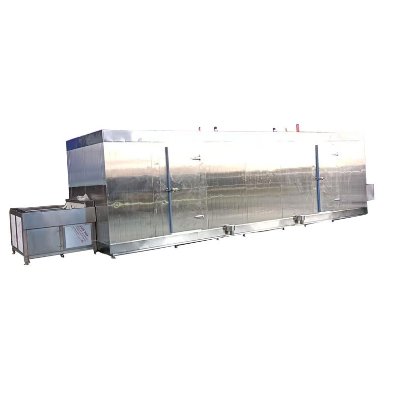 Máquina de congelación rápida de maíz tipo túnel maíz glutinoso pulpación maíz línea de producción de congelación rápida equipo de procesamiento de maíz fresco