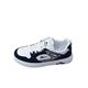 Pull Back Men's Sneakers 8139 Spring & Fall Casual Side Mesh Student White Shoes Korean Style Fashionable Men's Low-Top One-Piece Drop Shipping