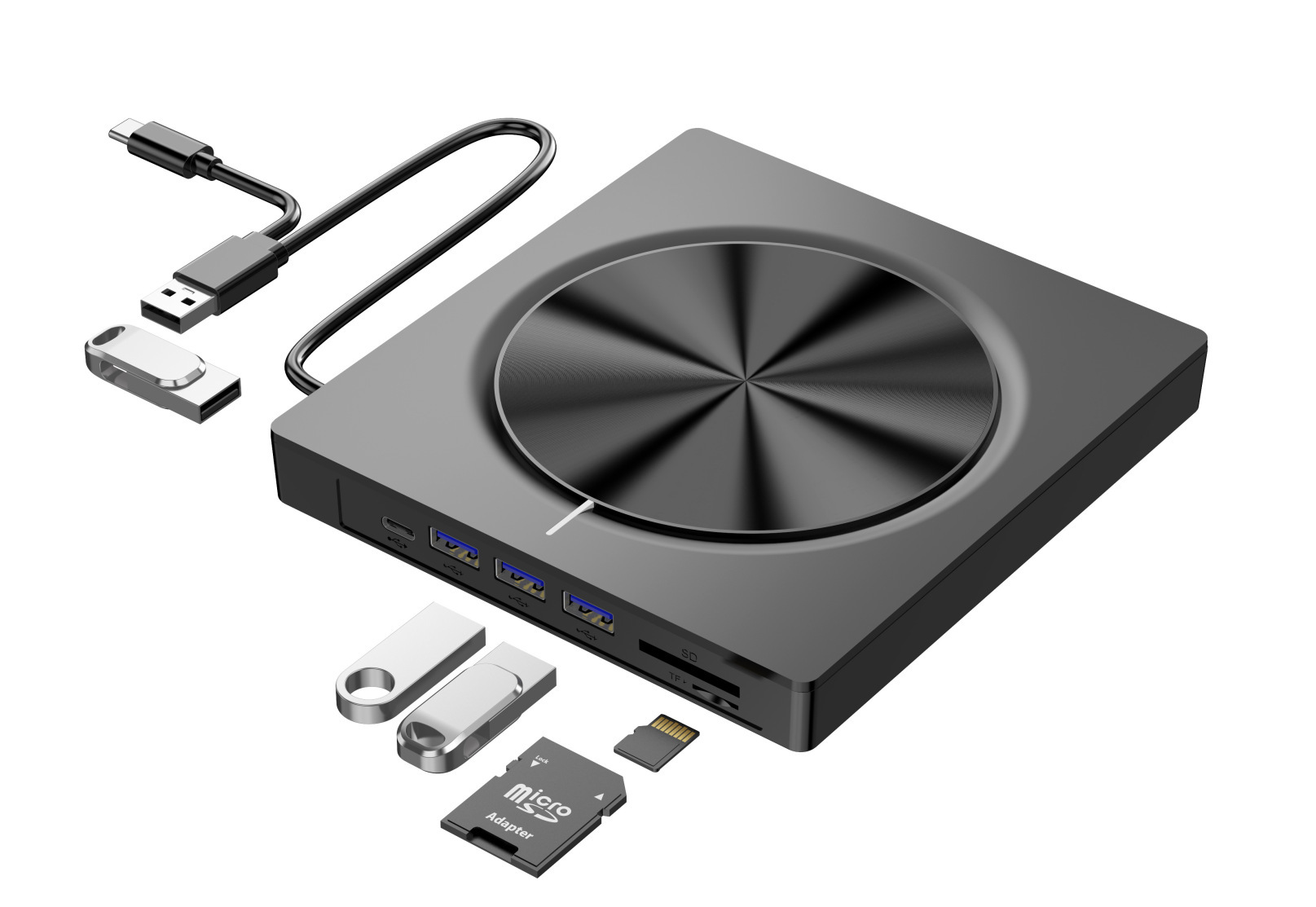 CD 패턴 7-in-1 4A 인터페이스