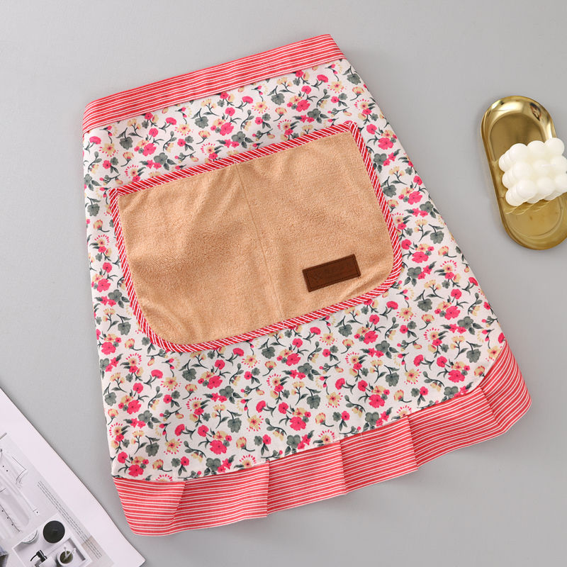 Canvas Fashion Fresh And Cute, Durable Half-length Apron, Korean Style, Breathable, With Hand Pocket, Princess Dress_voghion.com