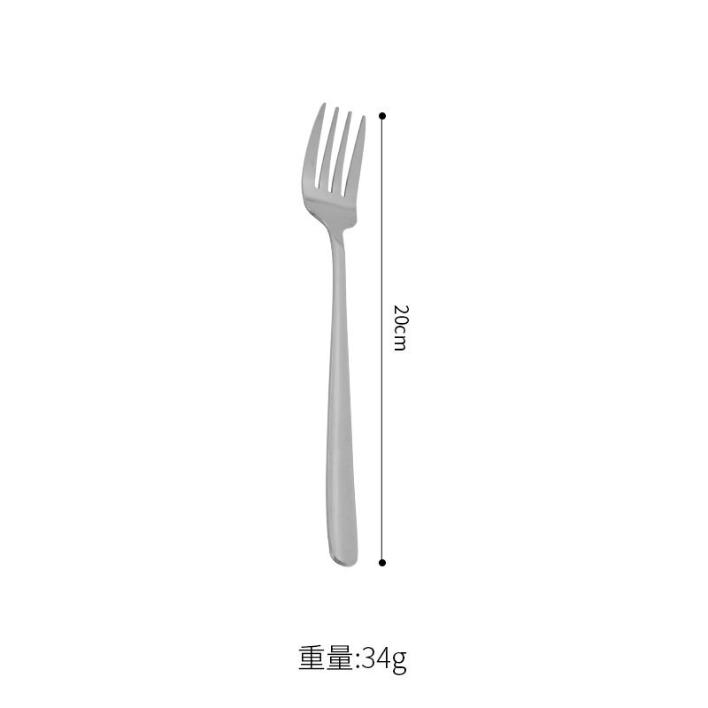 한식 포크 (광택 실버)