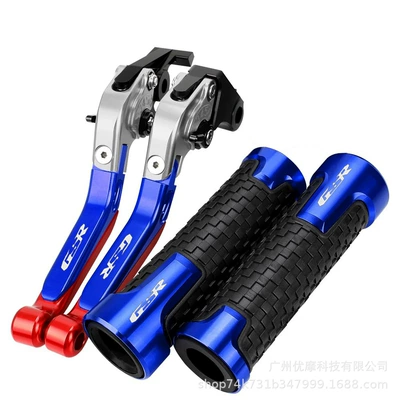 Motorcycle Cnc Anti-Skid Handle Cover Brake Clutch Ox Horn Pull Rod for Gsr750/600/400