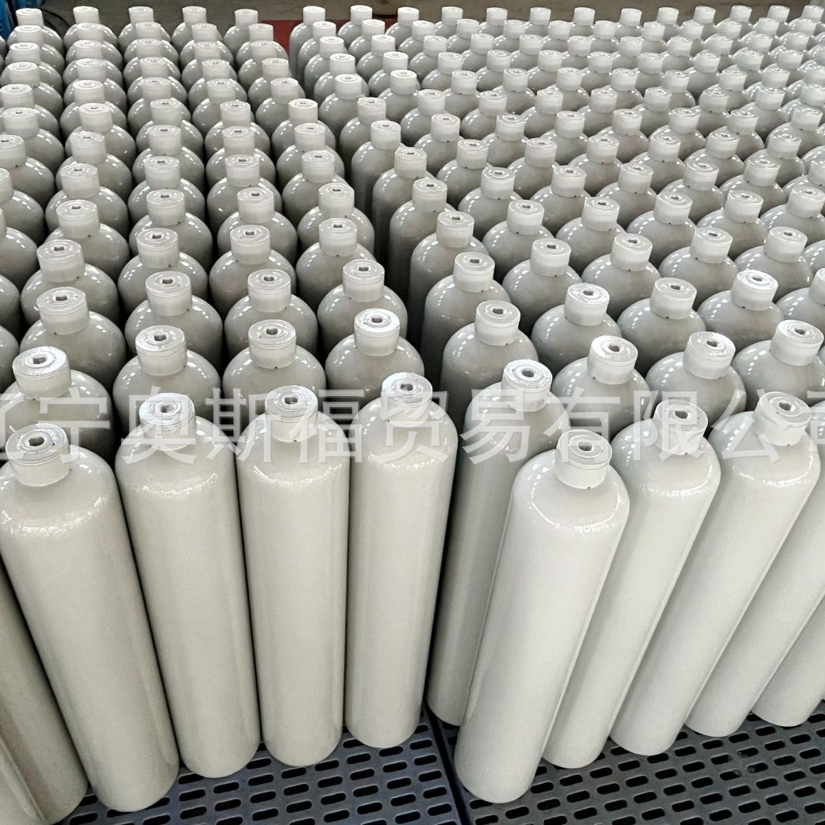 厂价批发8L工业铝合金气瓶全铜阀门氧气氮气氦气标准气体瓶