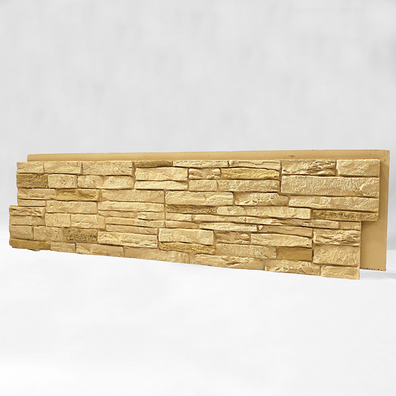 PU piedra de la roca piedra de la cultura de la pared exterior placa decorativa simulación piedra de la cultura de poliuretano piedra material de piedra de la cultura fabricante