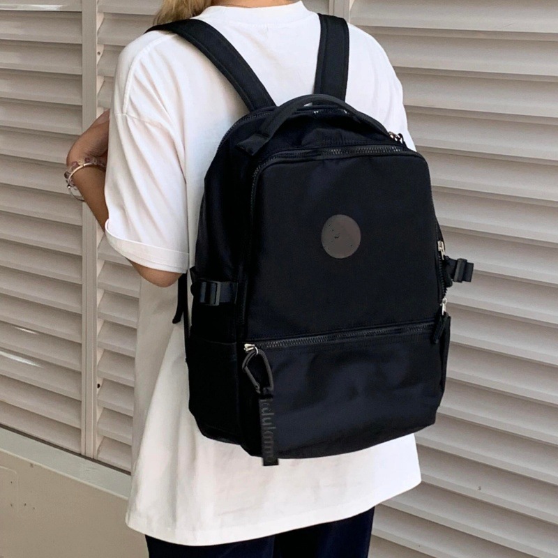 Hochwertiger Lulu neues Modell 22L Rucksack mit Wasserschutz, breiten Schultergurten, Laptop-Fach, Reiserucksack, Pendler-Rucksack, universell für Herren und Damen