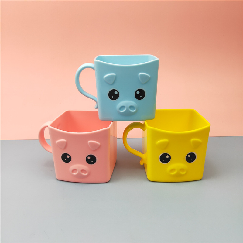 Vaso para Enjuague Bucal de Plástico para Baño y Dormitorio