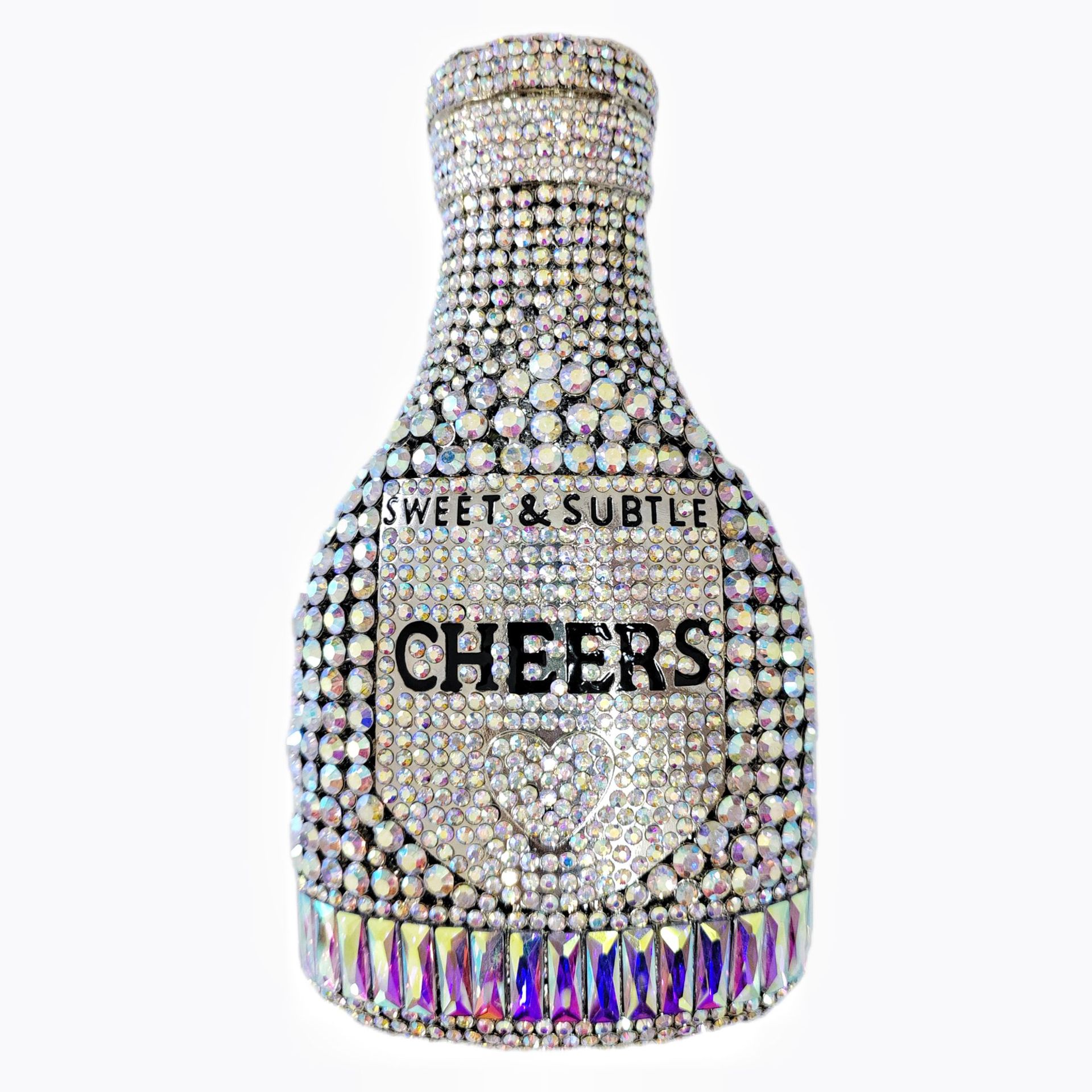 Bolsa de botella transfronteriza nueva botella de vino con diamantes bolsas de cena de fiesta vestido de noche bolsas de diamantes de mujer