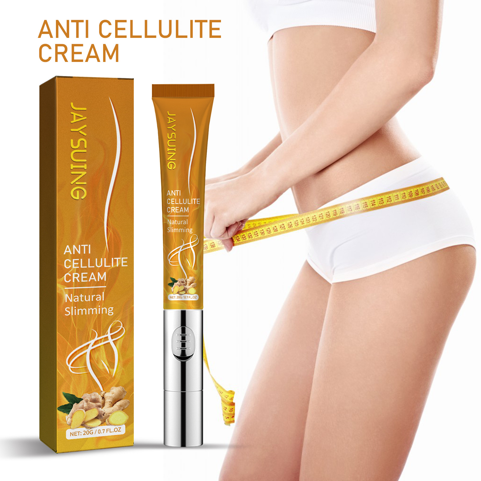 Jaysuing Elektrický zpevňující a tvarující masáž stehenních svalů, krém na krásu břicha a pokožky_voghion.com