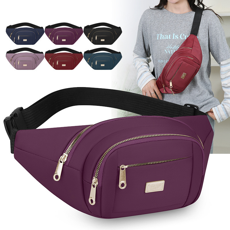New Style Waist Bag for Men and Women, Multifunctional, Large Capacity, Suitable for Work, Construction Site, Sports, Waterproof, Wear-Resistant, Business Use, and as a Cashier Wallet