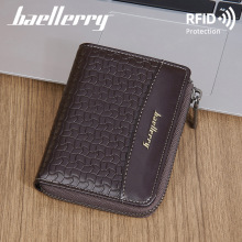 卡包证件收纳包2025新款跨境商务零钱包多卡位短款钱包迷你卡包男