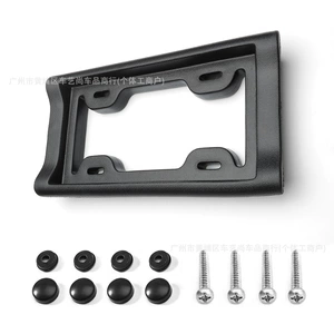 Cross-border best-selling American-style car license plate frames, American license plate holders, and EVA soft rubber anti-collision license plate frames