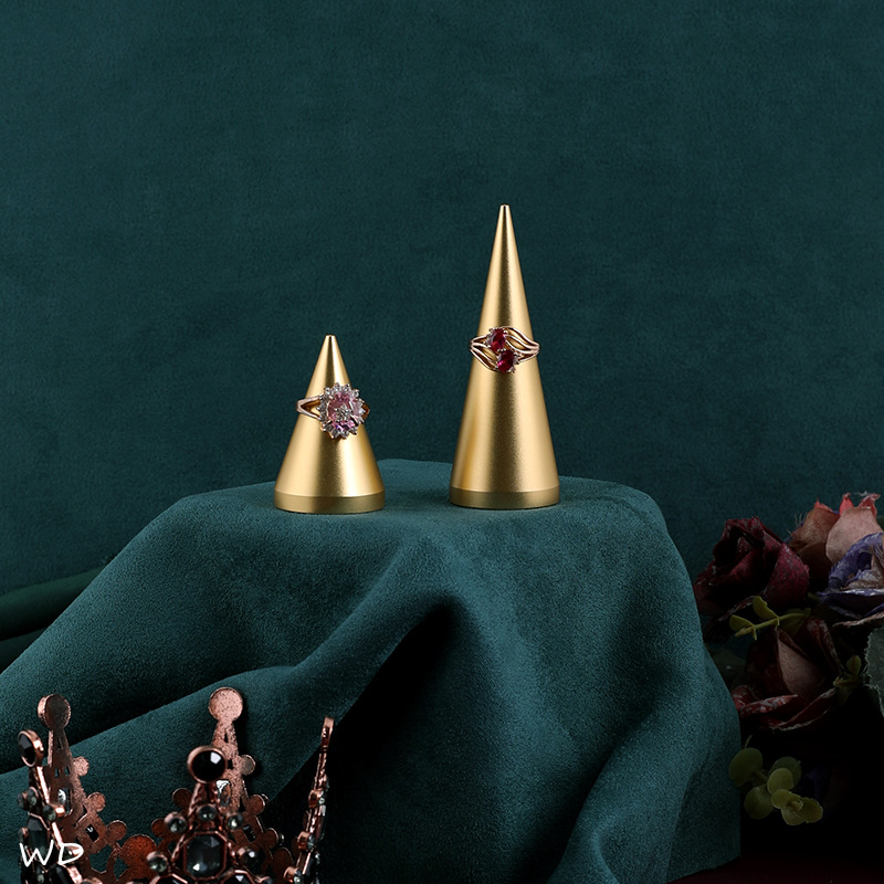 戒指架首飾展示架店鋪專用金屬戒指托商用珠寶展示道具戒指展示架