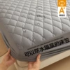 Diamond Check Waterproof Sheet-Light Gray
