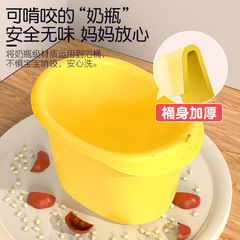 家用加厚嬰兒洗澡盆寶寶可坐躺洗澡桶浴桶耐高溫防滑寶寶浴盆代發