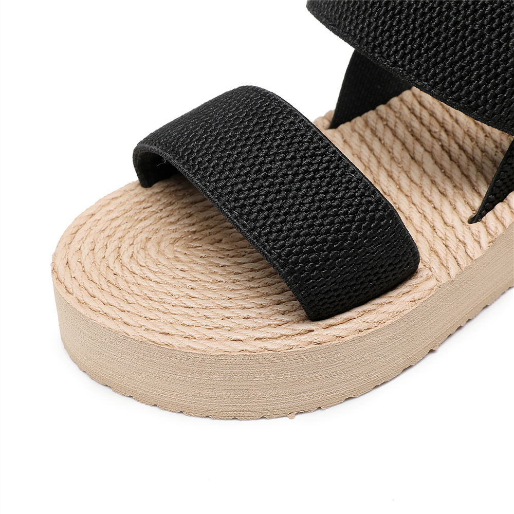 Title 20, Kadın Yeni Moda Çapraz Askılı Trend Kalın Taban...