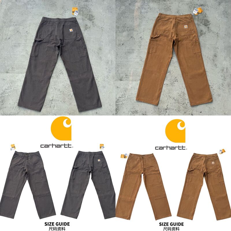 Foreign Trade Carhartt Kaha Lumberjack Japanese Tooling Jeans Men and Women Couple Loose Casual Straight