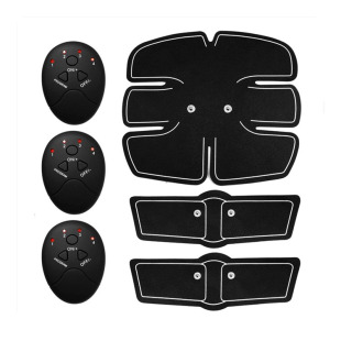 EMS Abdominal Muscle Sticker Fitness Massage Abdominal Fitness Apparatus Home Fitness Equipment Belly Reducer Fat Sticker Intelligent Abdominal Muscle Sticker