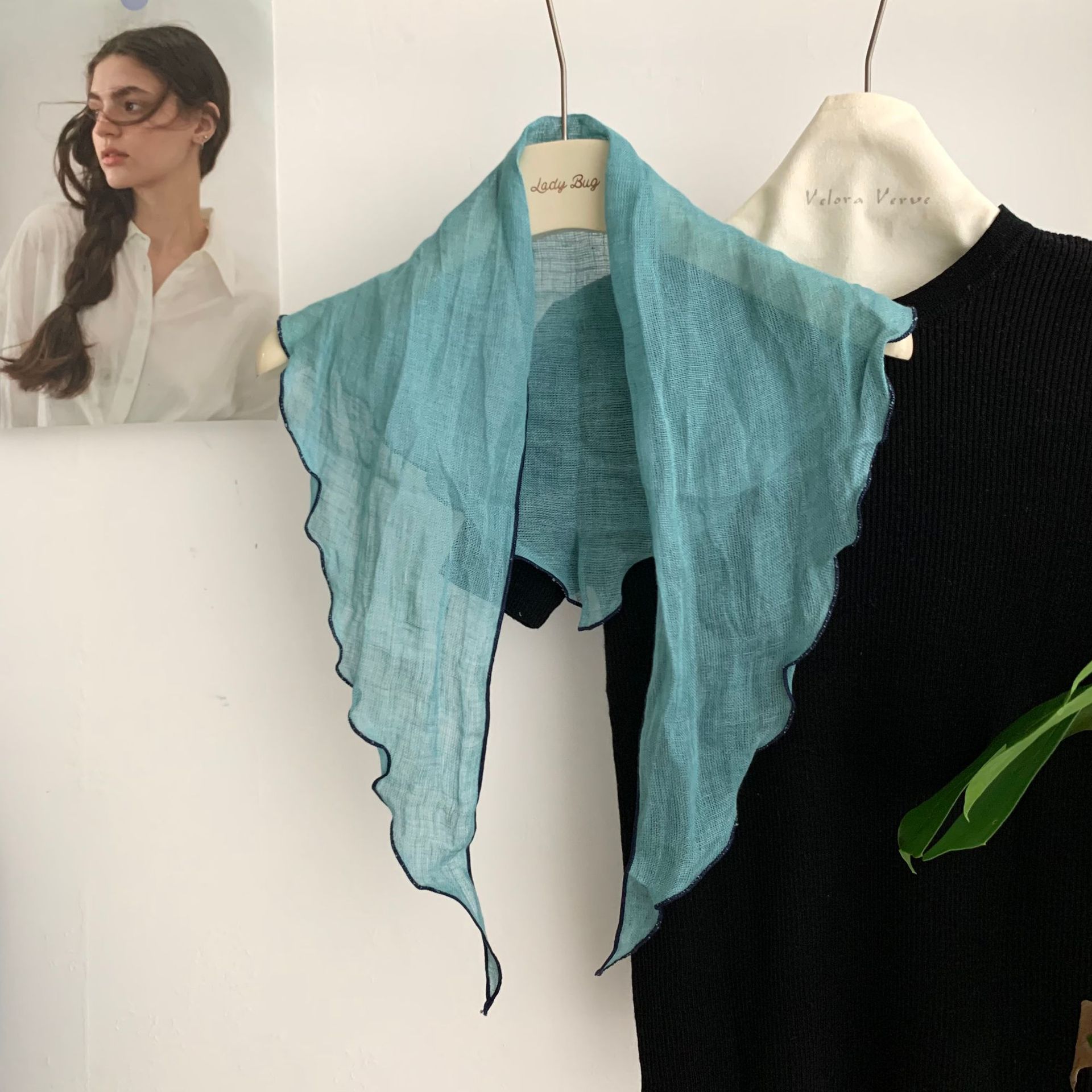 SKU-26 단색 Hu 파란색/대형