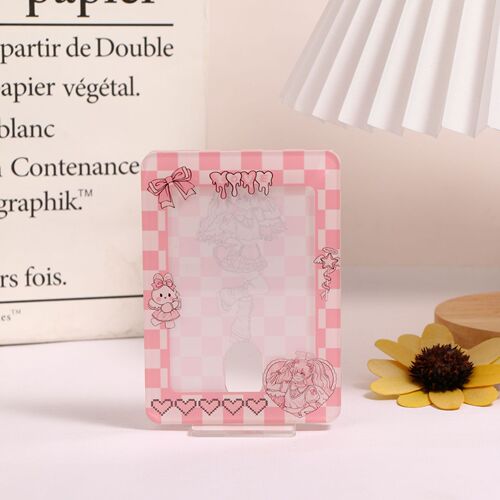 Original Kaka Bear small card display stand card brick standing card Gu card sleeve Gupan desktop card sleeve protection card sleeve
