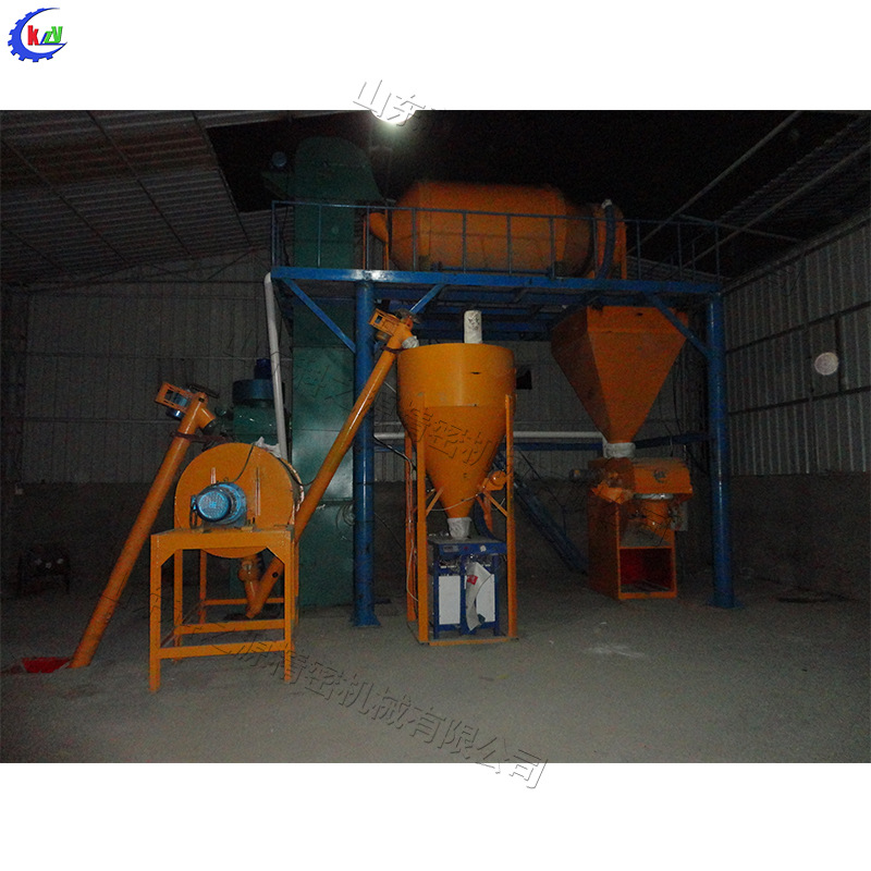 无机保温砂浆搅拌机 无轴滚筒混合拌匀机 外墙保温抗裂砂浆设备