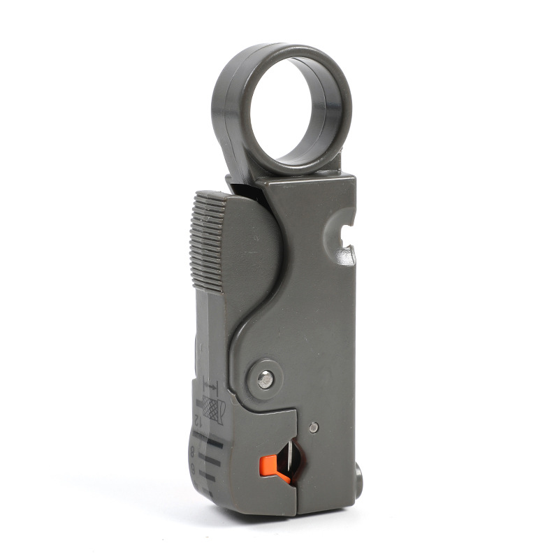 多功能剥线器剥线刀剥皮钳旋转式同轴电缆网线视频线电话线剪线钳