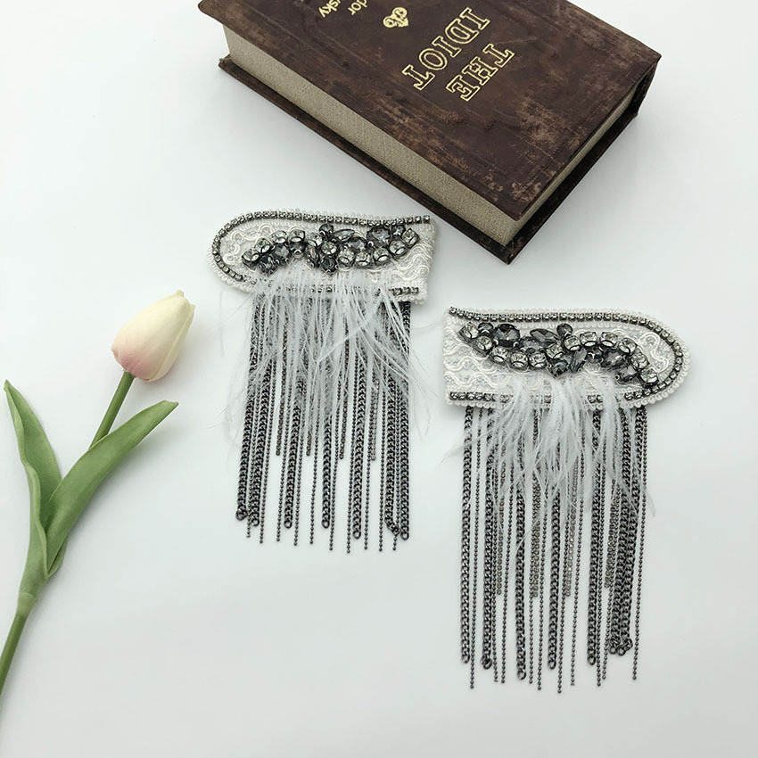 21 In trend DIY Epaulette chain Manufactor Produce machining Clothes & Accessories Sure customized Various style Europe and America