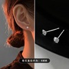 Silver needle, fashionable earrings, silver 925 sample, internet celebrity, wholesale