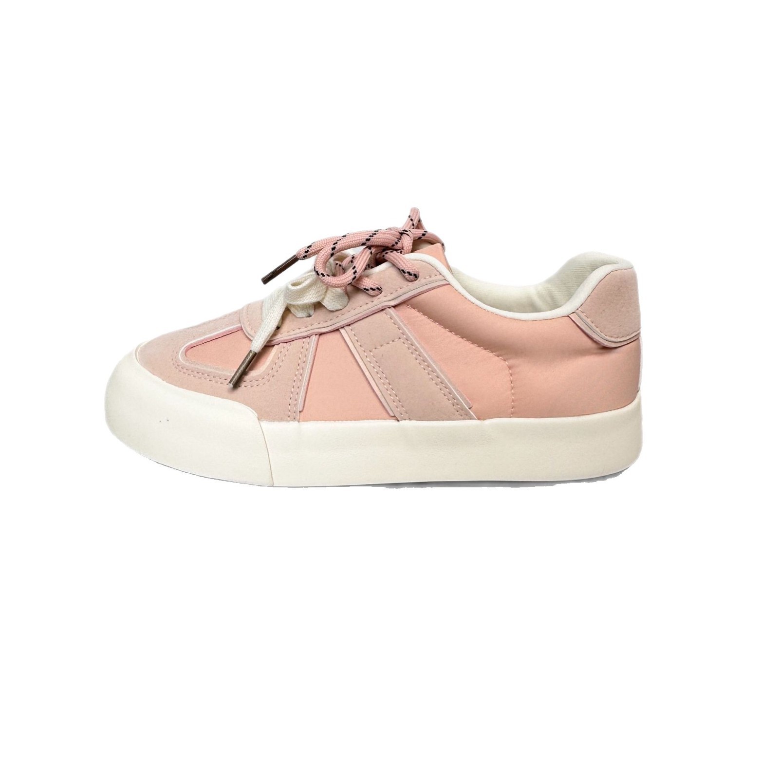 6632 plantillas de látex zapatos de entrenamiento alemanes de suela gruesa zapatos de pan femeninos feos y lindos 2025 nuevos zapatos de primavera de punta redonda zapatos blancos image 6