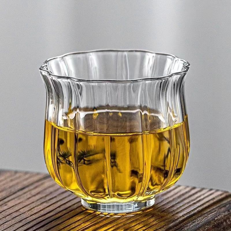 Borosilicato rayado vidrio té olla haz tetera con filtro calabaza olla hogar borosilicato Kung Fu juego de té