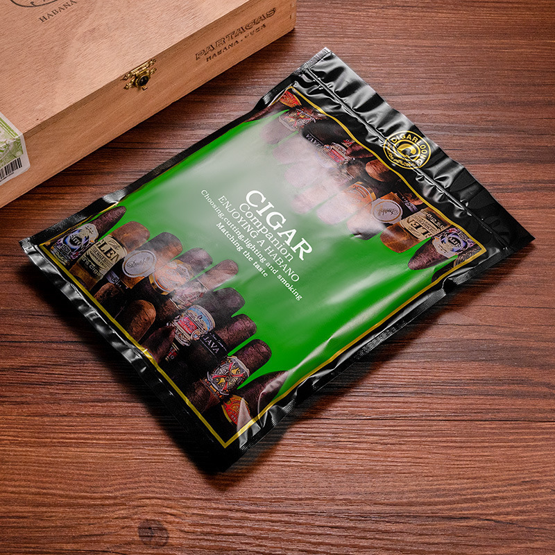 Eggplant Dragon Cigar Moisturizing Bag Portable Travel Cigar Moisturizing Bag 69% Humidity Cigar Bag Humidifying Bag CLX-23AM1 Eggplant Dragon Cigar Moisturizing Bag Portable Travel Cigar Moisturizing Bag 69% Humidity Cigar Bag Humidifying Bag CLX-23AM1