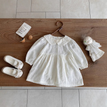 女宝公主裙秋装甜美包庇裙秋季婴儿服洋气裙子宝宝周岁礼服女秋款