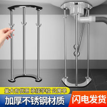 不锈钢台下盆支撑架卫生间浴室柜陶瓷厨房水三角支架托架包邮批发