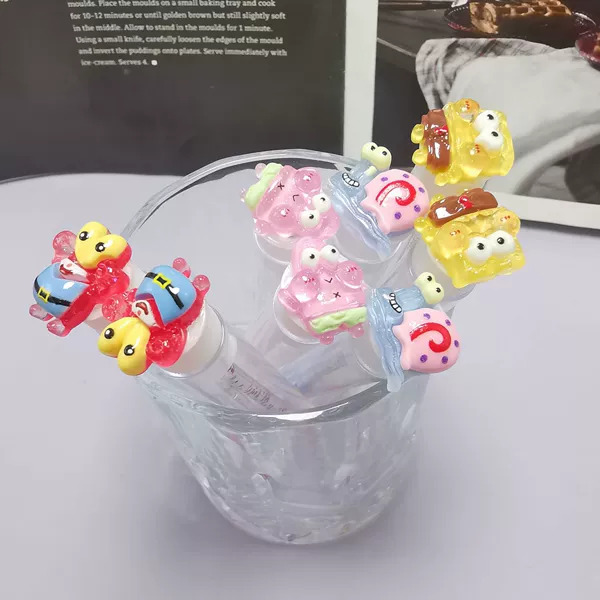 Spongebob ice transparent style