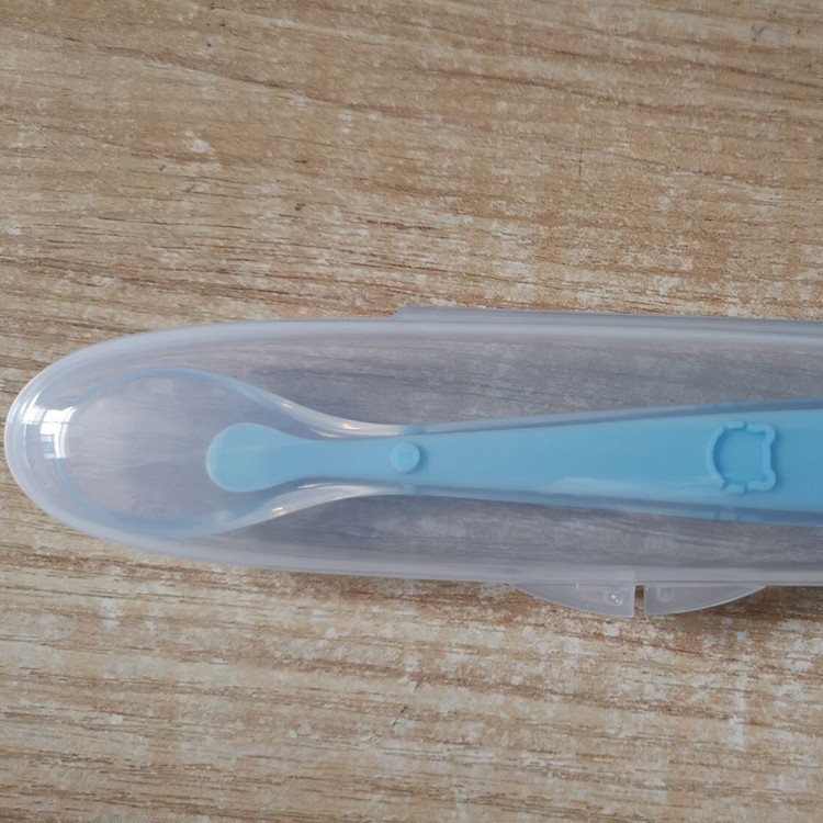 파란색 숟가락(단일 상자에 포장)